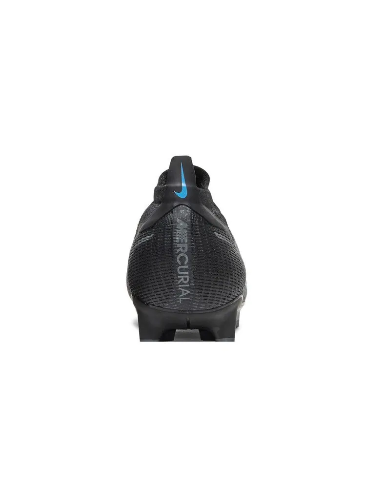 Бутсы Nike Mercurial Vapor 14 Pro FG 'Black Photo Blue' — изображение 8 из 9, черный/серый/черный