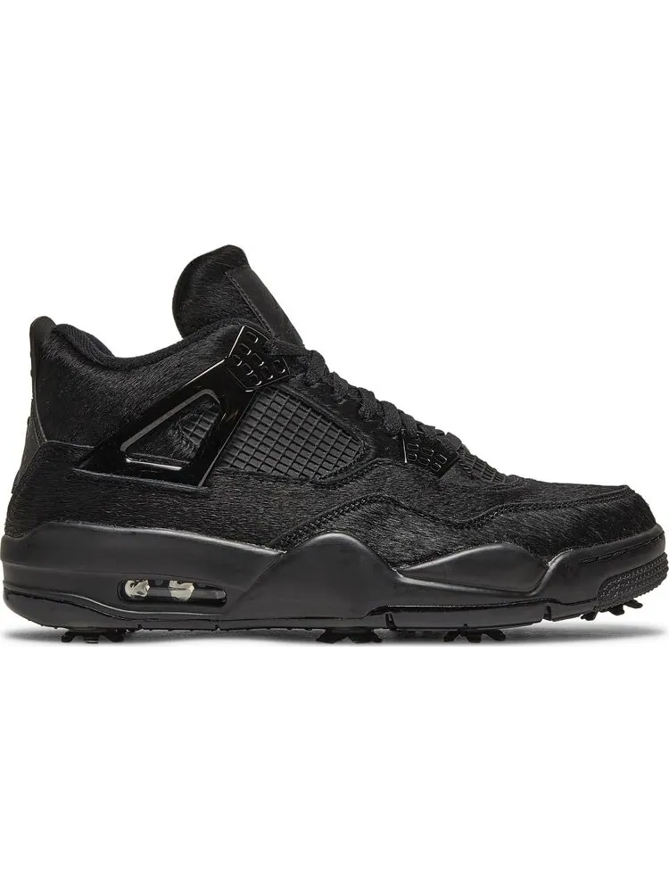 Бутсы Air Jordan 4 Golf Black Cat — изображение 1 из 8, черный
