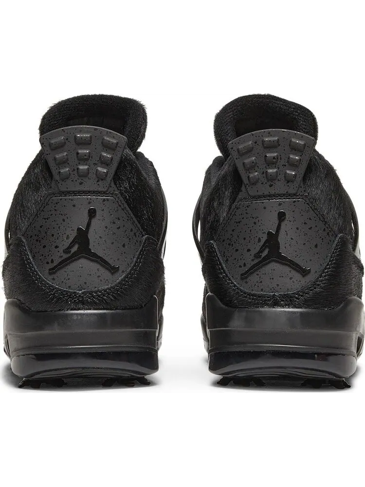 Бутсы Air Jordan 4 Golf Black Cat — изображение 6 из 8, черный