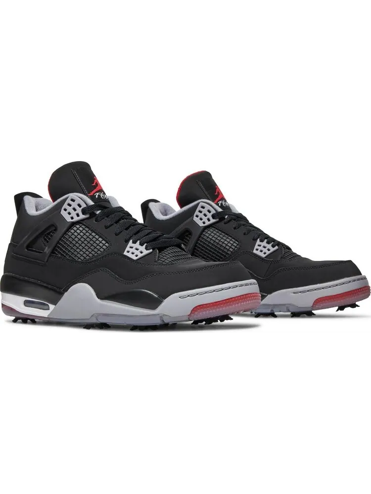 Бутсы Air Jordan 4 Golf Bred — изображение 8 из 8, черный
