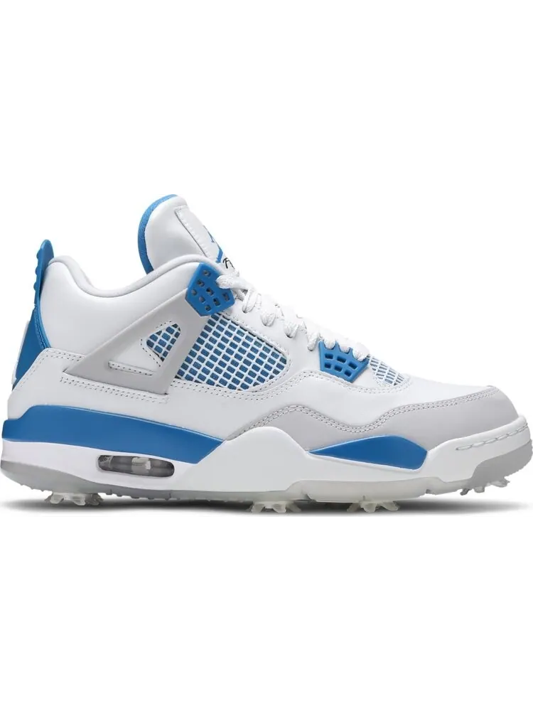 Бутсы Air Jordan 4 Golf Military Blue — изображение 1 из 8, синий