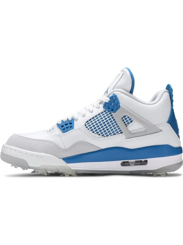 Бутсы Air Jordan 4 Golf Military Blue — изображение 3 из 8, синий