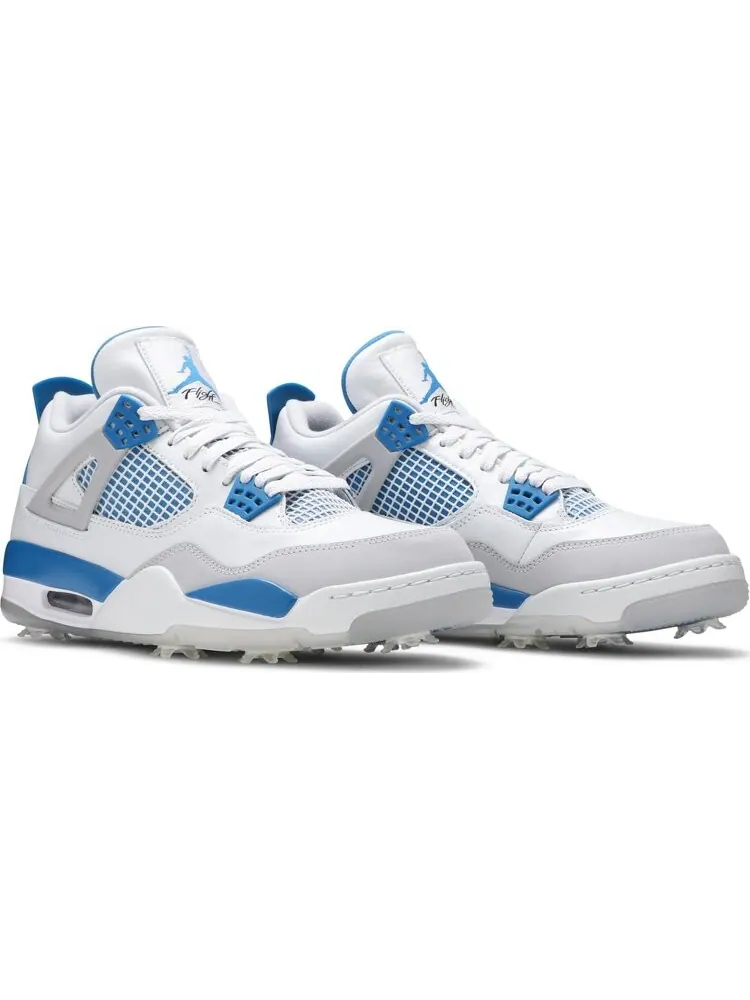 Бутсы Air Jordan 4 Golf Military Blue — изображение 8 из 8, синий