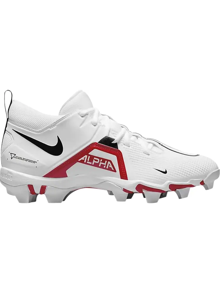 Бутсы Nike Alpha Menace 3 Shark 'White University Red' — изображение 1 из 1, белый