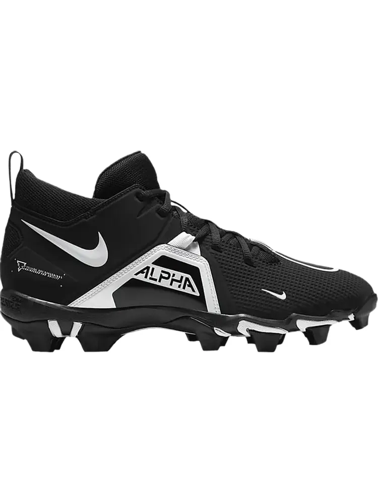 Бутсы Nike Alpha Menace 3 Shark Wide 'Black White' — изображение 1 из 1, черный