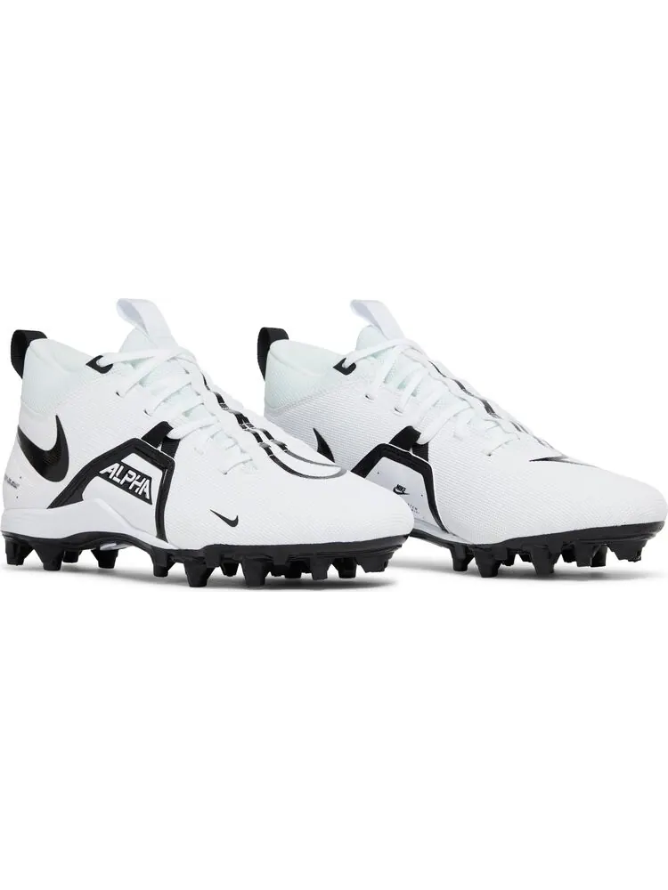 Бутсы Nike Alpha Menace Varsity 3 'White Black' — изображение 8 из 8, белый