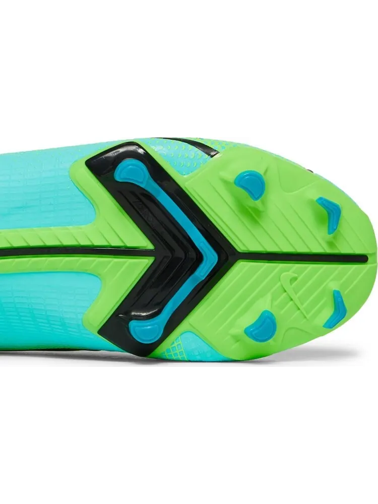 Бутсы Nike Mercurial Superfly 8 Academy MG 'Dynamic Turquoise Lime Glow' — изображение 5 из 8, синий
