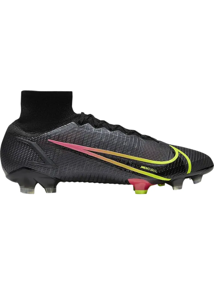 Бутсы Nike Mercurial Superfly 8 Elite FG 'Black Cyber' — изображение 1 из 1, черный