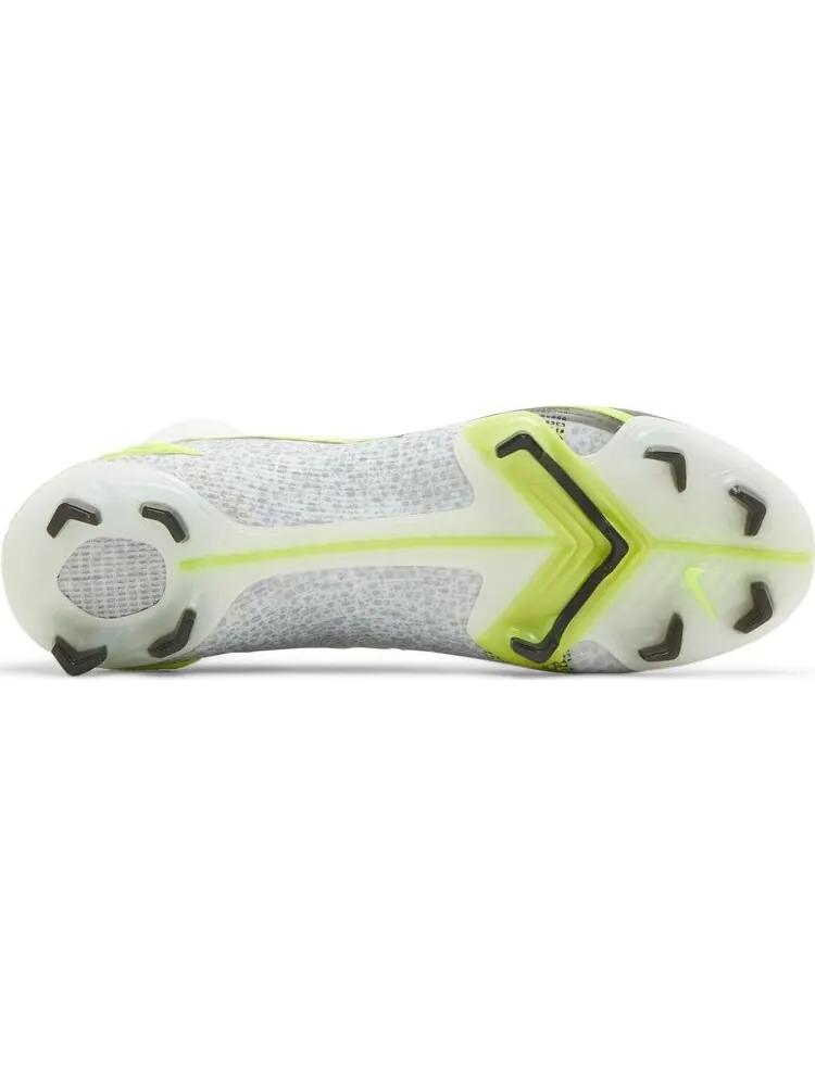 Бутсы Nike Mercurial Superfly 8 Elite FG 'White Volt' — изображение 4 из 8, белый