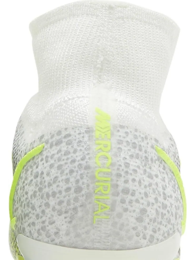 Бутсы Nike Mercurial Superfly 8 Elite FG 'White Volt' — изображение 7 из 8, белый
