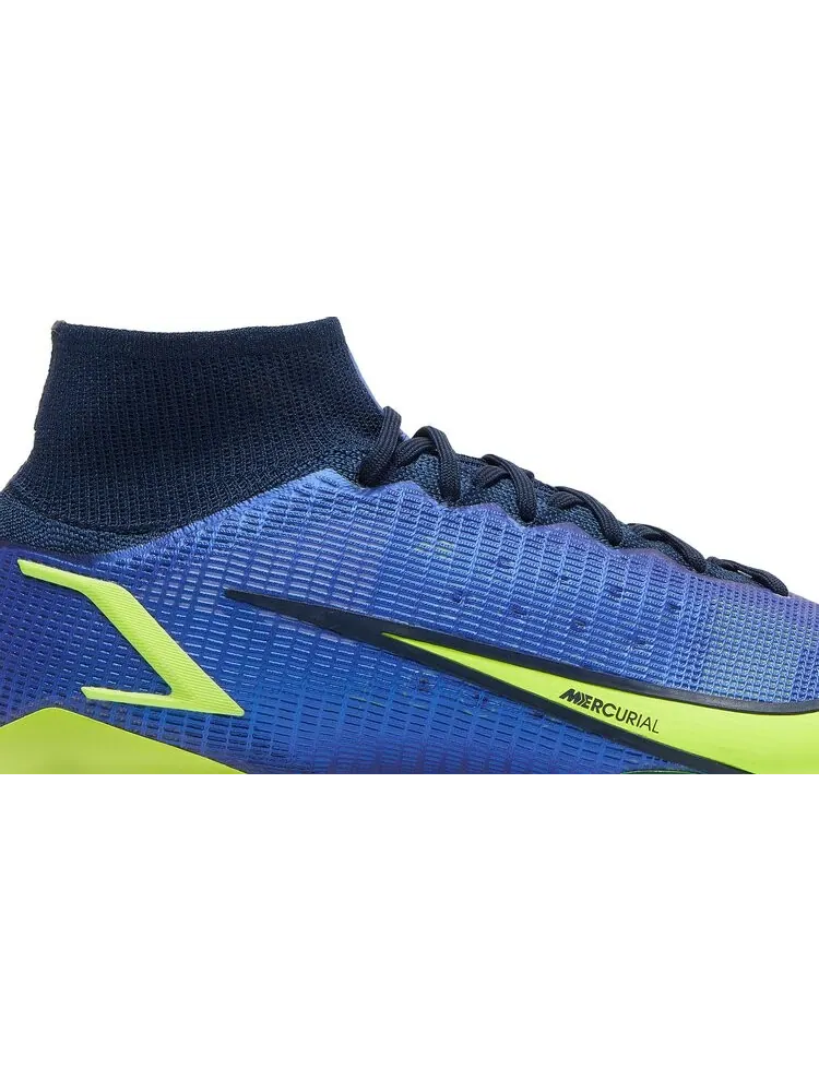 Бутсы Nike Mercurial Superfly 8 Elite FG 'Recharge Pack' — изображение 2 из 8, синий