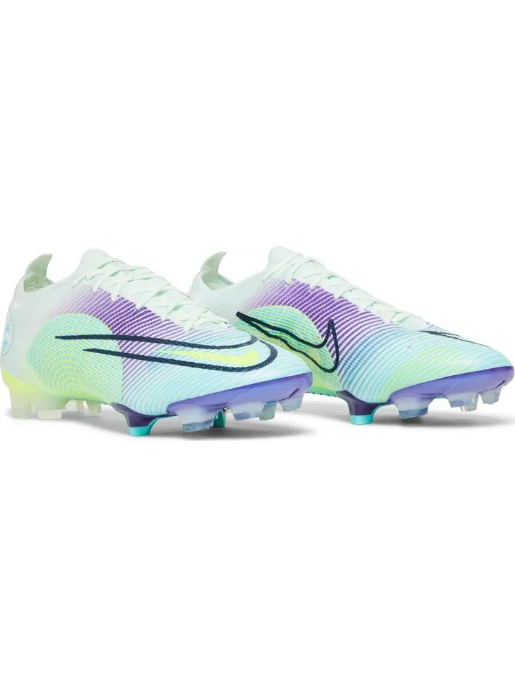 Бутсы Nike Mercurial Vapor 14 Elite FG 'Dream Speed - Barely Green Electro Purple' — изображение 8 из 8, зеленый