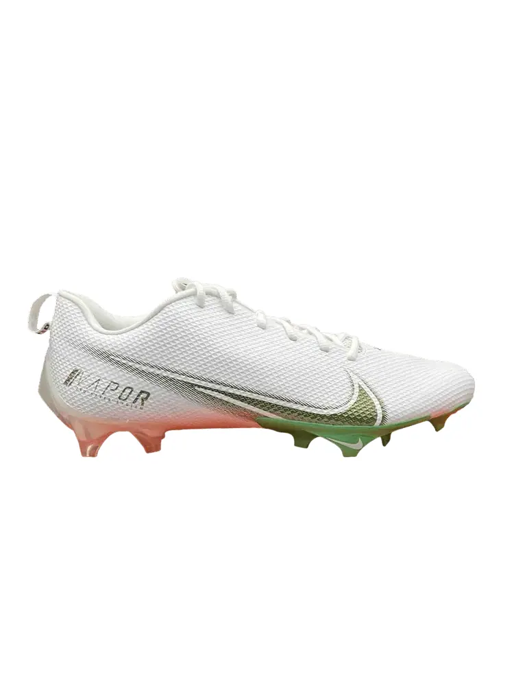 Бутсы Nike Vapor Edge Speed 360 SMU 'Oregon' PE — изображение 1 из 1, белый/зеленый