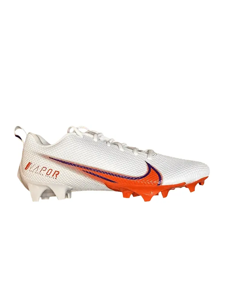 Бутсы Nike Vapor Edge Speed 360 SMU 'Clemson - Away' PE — изображение 1 из 1, белый/оранжевый