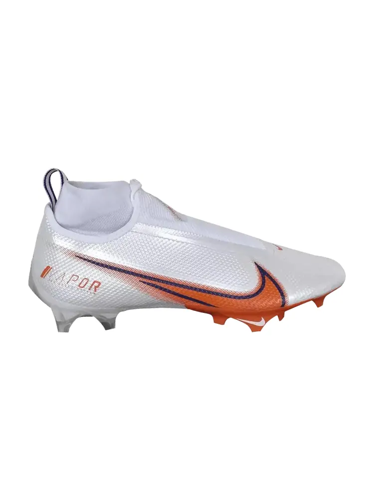 Бутсы Nike Vapor Edge Pro 360 SMU 'Clemson - Away' PE — изображение 1 из 1, белый/оранжевый