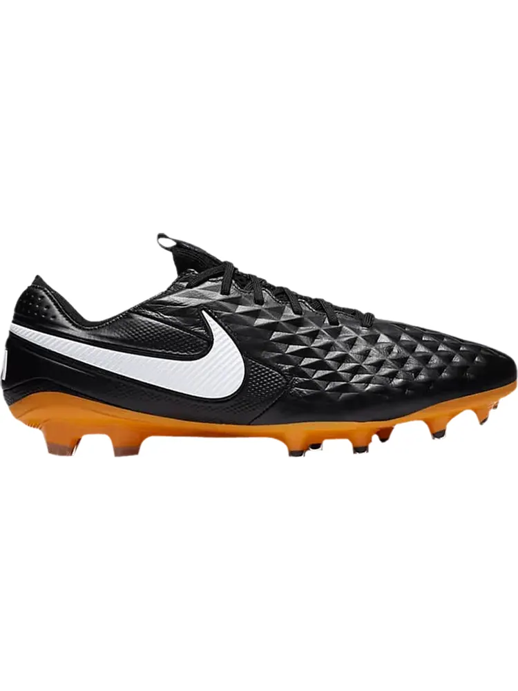 Бутсы Nike Tiempo Legend 8 Elite Tech Craft FG 'Black Pro Gold' — изображение 1 из 1, черный