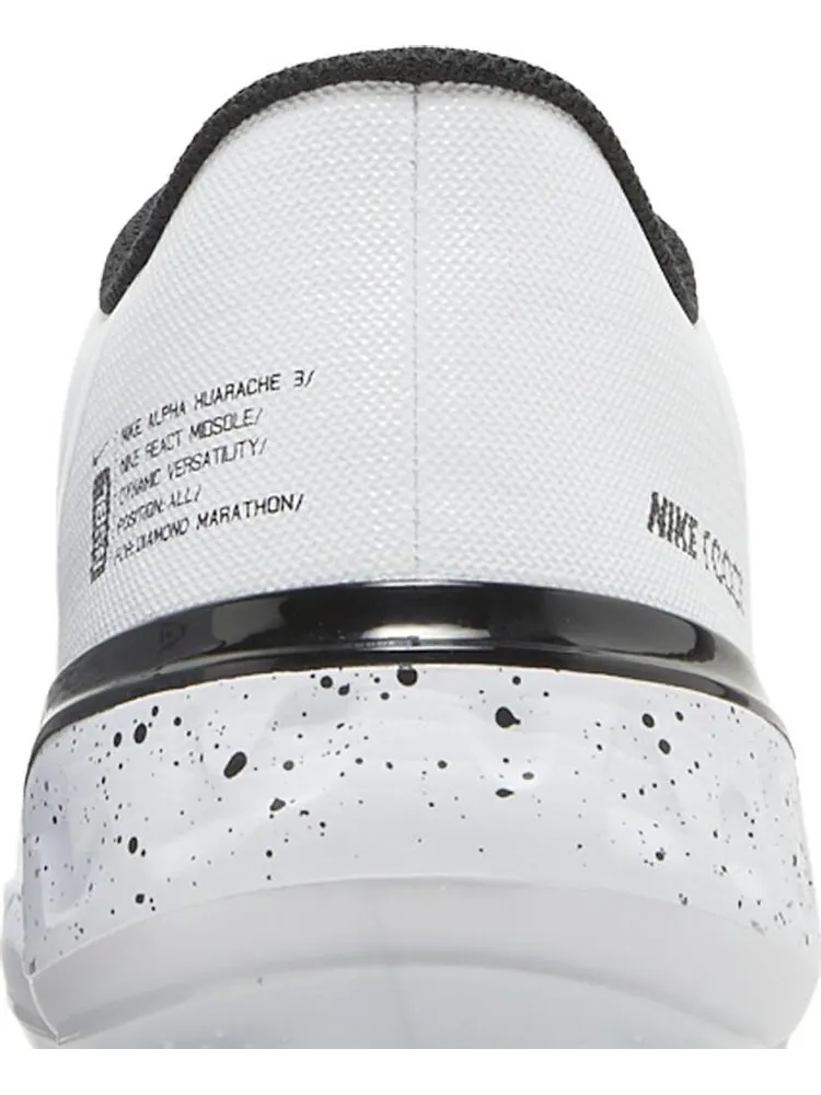 Бутсы Nike Alpha Huarache Elite 3 Low 'White Grey' — изображение 6 из 7, белый