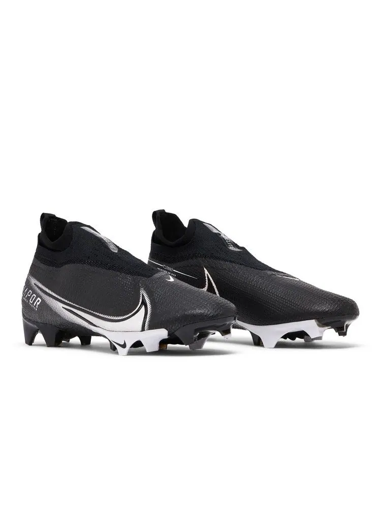 Бутсы Nike Vapor Edge Elite 360 Flyknit 'Black White' — изображение 9 из 9, черный/белый