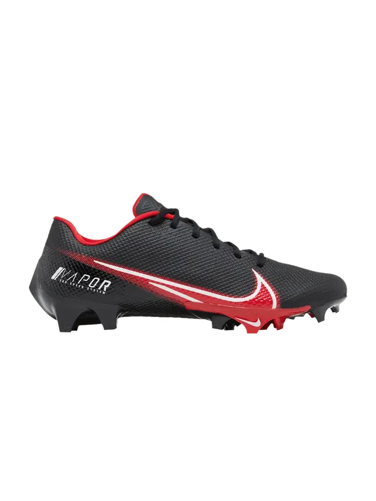 Бутсы Nike Vapor Edge Speed 360 'Black University Red' — изображение 1 из 9, черный/красный