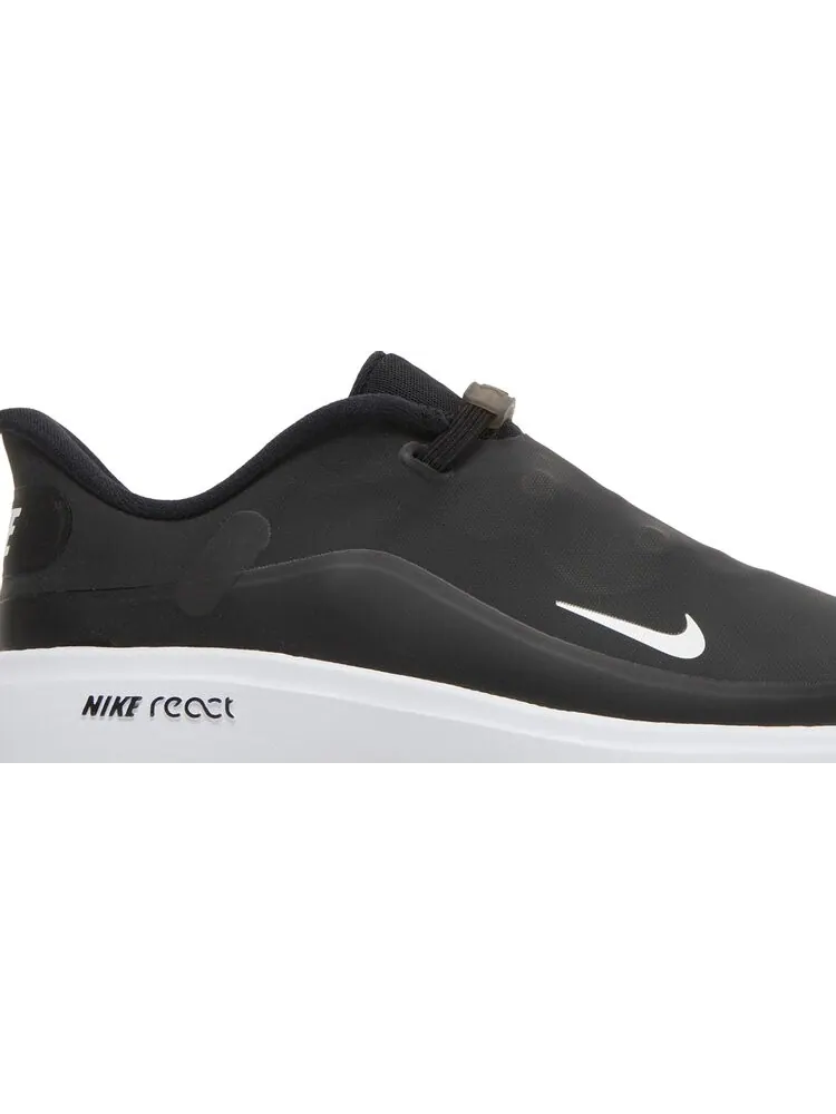 Бутсы Nike Wmns React Ace Tour 'Black Metallic Dark Grey' — изображение 2 из 8, черный