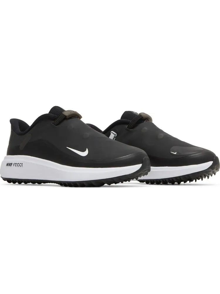 Бутсы Nike Wmns React Ace Tour 'Black Metallic Dark Grey' — изображение 8 из 8, черный