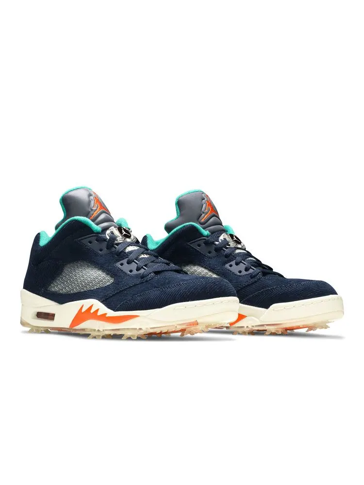 Бутсы Air Jordan Air Jordan 5 Low Golf NRG 'Lucky & Good' — изображение 9 из 9, синий