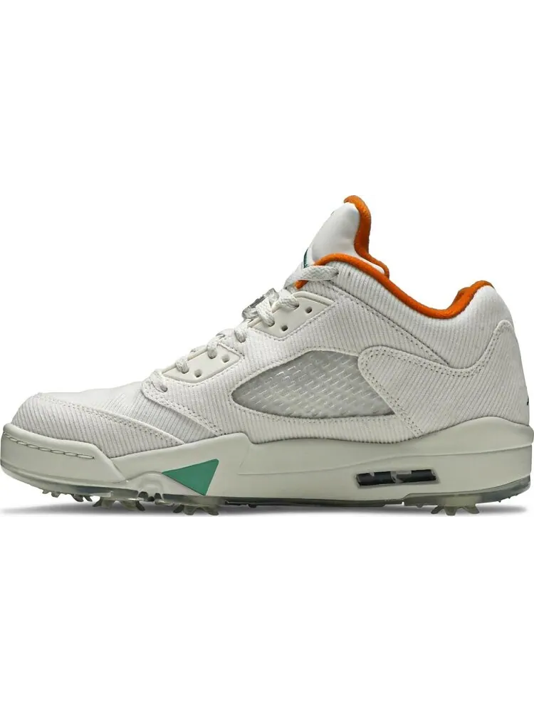 Бутсы Air Jordan 5 Low Golf NRG Lucky and Good — изображение 3 из 8, белый