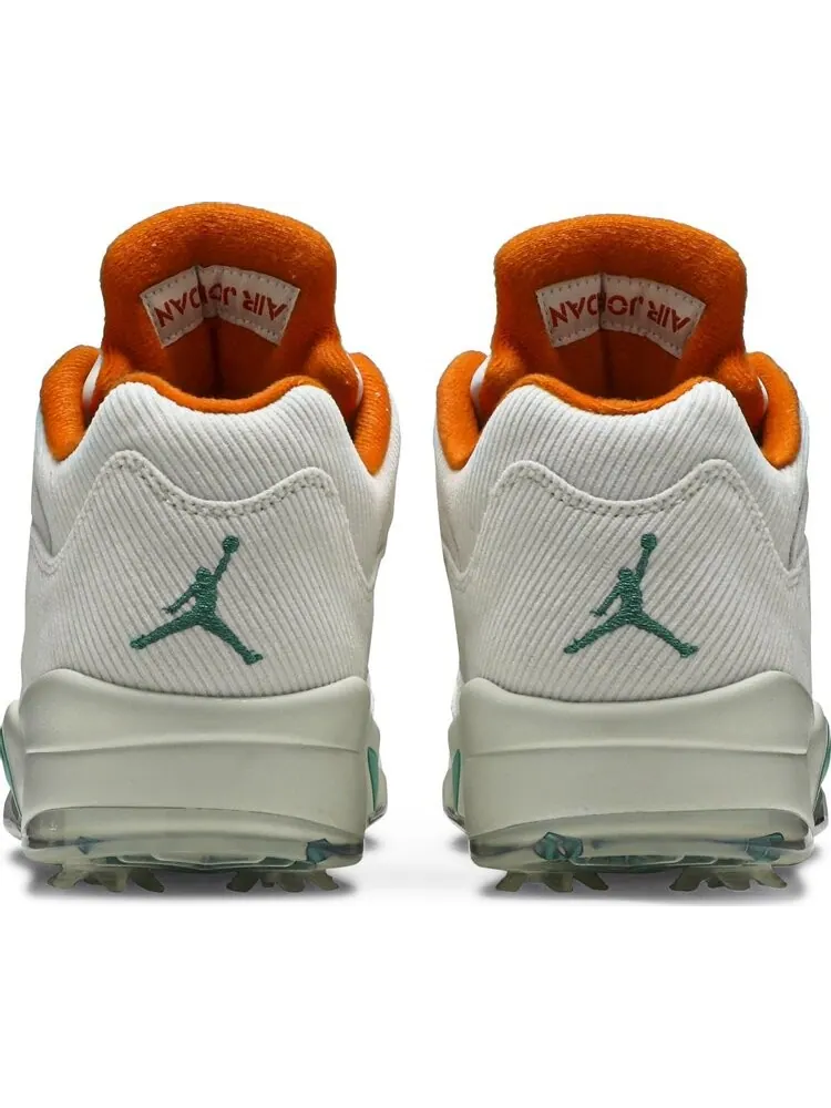 Бутсы Air Jordan 5 Low Golf NRG Lucky and Good — изображение 6 из 8, белый