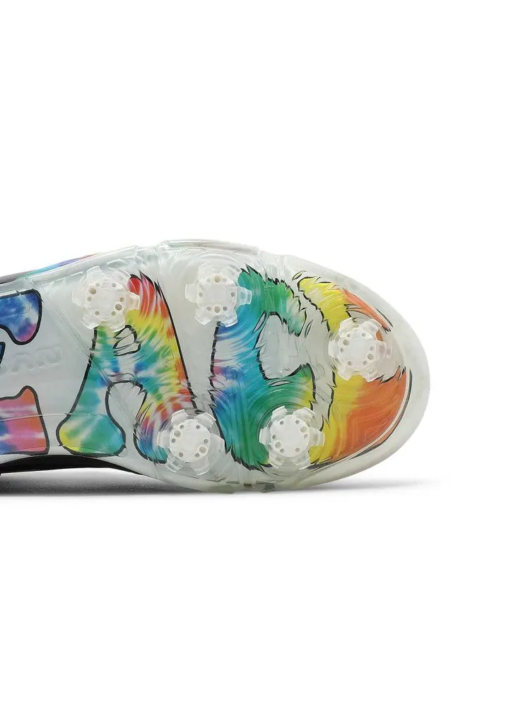 Бутсы Air Jordan Air Jordan 5 Low Golf 'Peace & Love - Black' — изображение 6 из 9, черный/белый