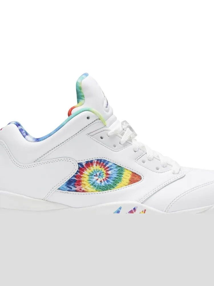 Бутсы Air Jordan 5 Low Golf Peace, Love, and Golf — изображение 2 из 8, белый