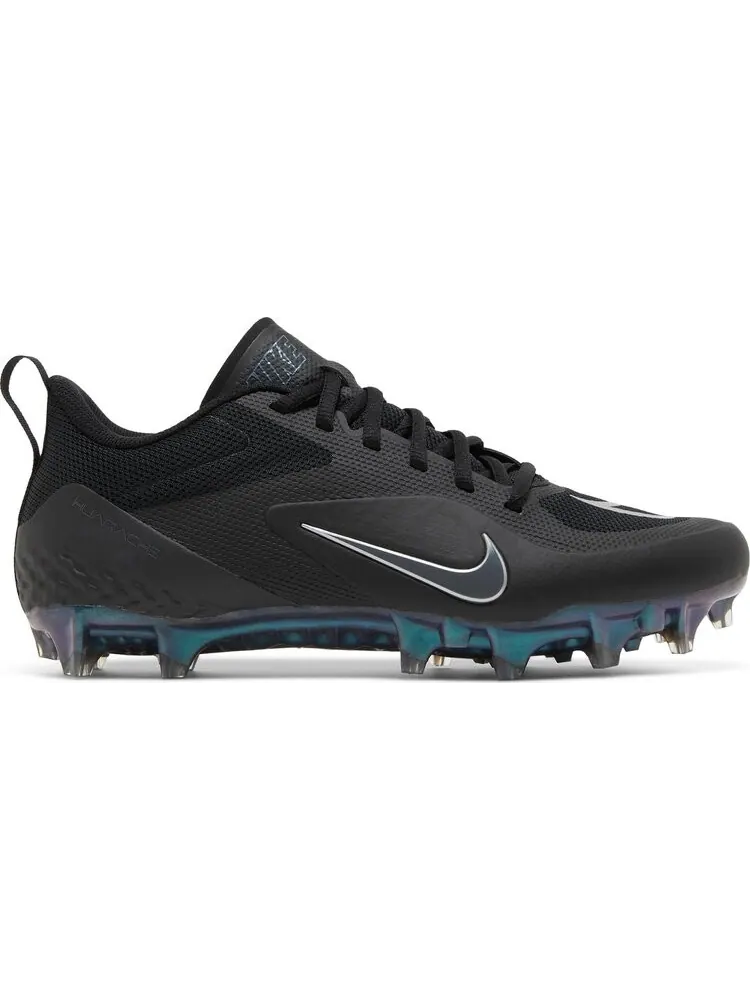 Бутсы Nike Alpha Huarache 8 Pro 'Black Metallic Silver' — изображение 1 из 8, черный