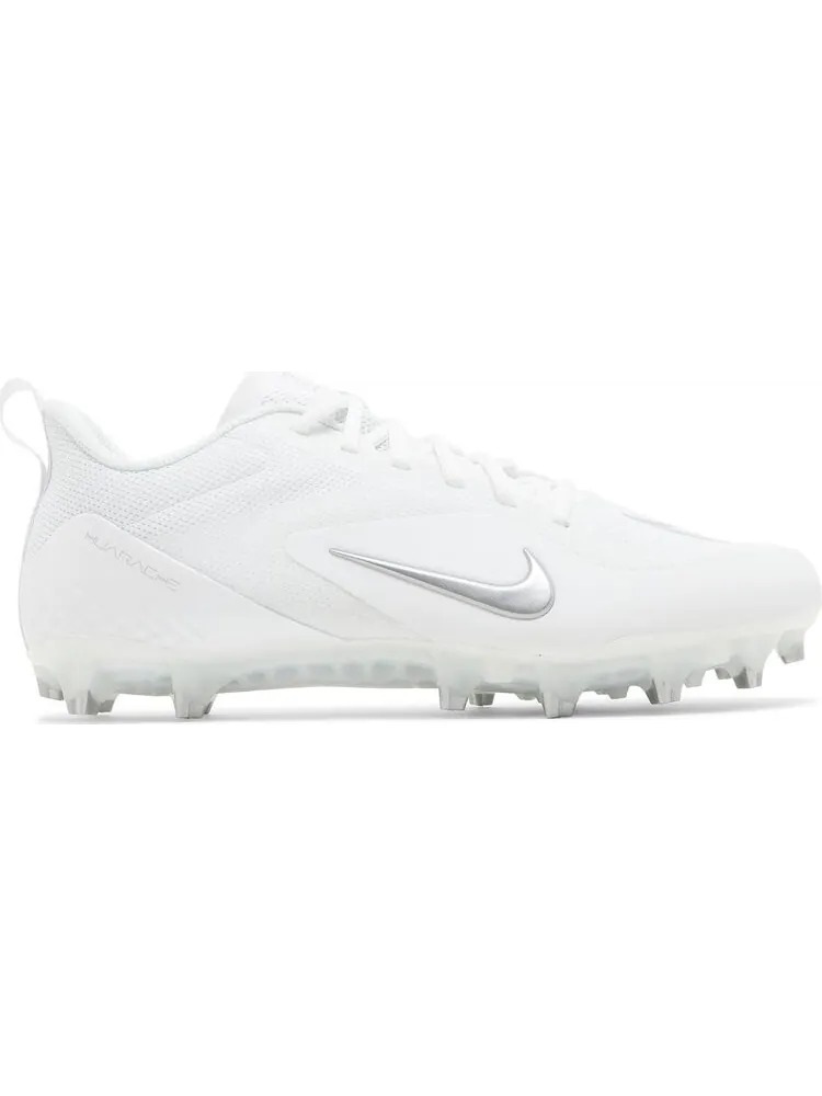 Бутсы Nike Alpha Huarache 8 Pro 'White Metallic Silver' — изображение 1 из 8, белый