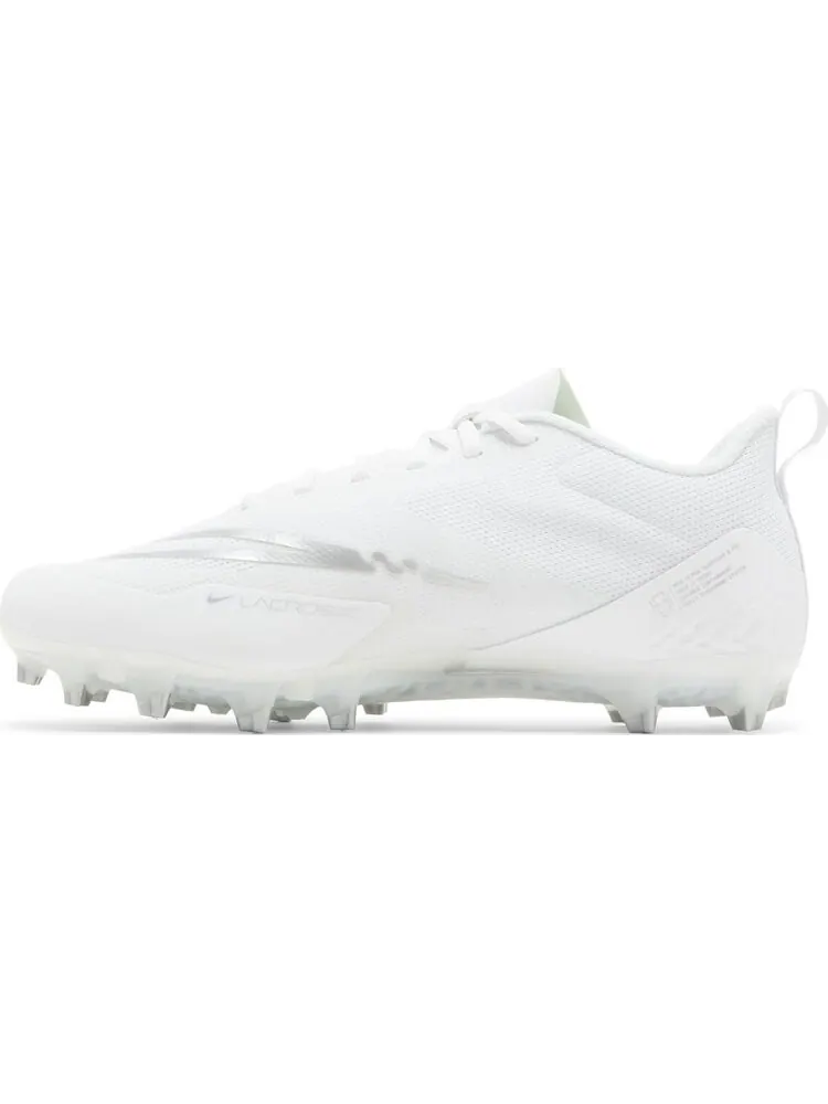 Бутсы Nike Alpha Huarache 8 Pro 'White Metallic Silver' — изображение 3 из 8, белый