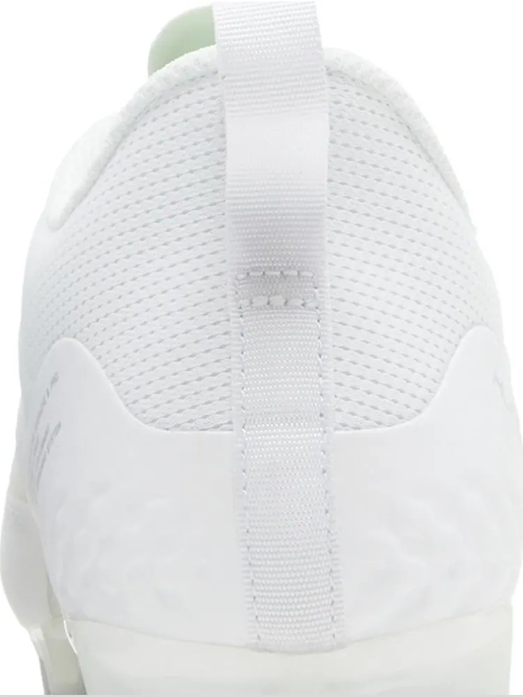 Бутсы Nike Alpha Huarache 8 Pro 'White Metallic Silver' — изображение 7 из 8, белый
