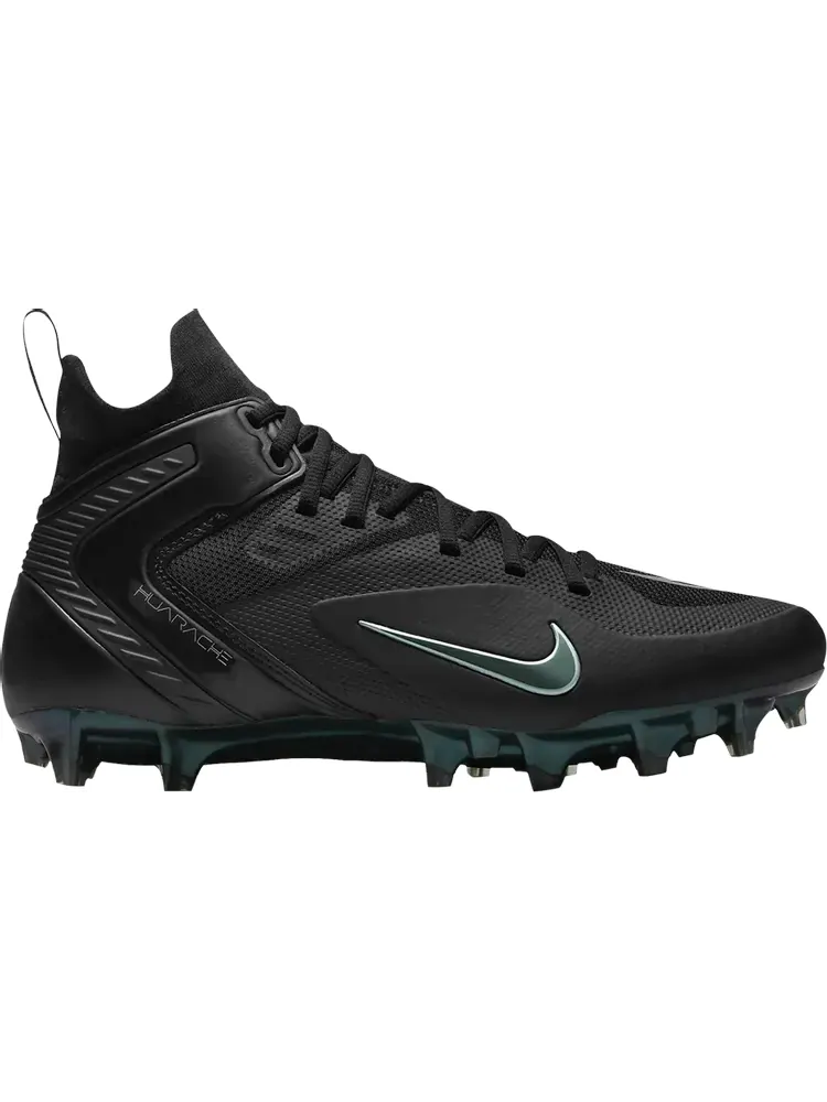Бутсы Nike Alpha Huarache 8 Elite 'Black Metallic Silver' — изображение 1 из 1, черный