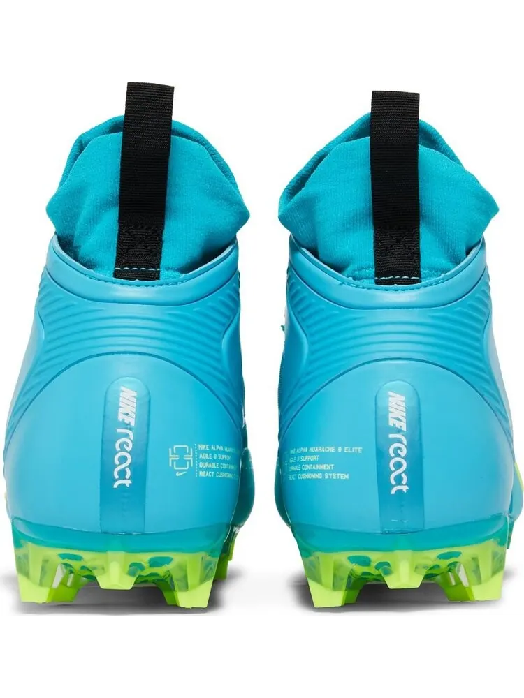 Бутсы Nike Alpha Huarache 8 Elite 'Turquoise Blue' — изображение 6 из 8, синий