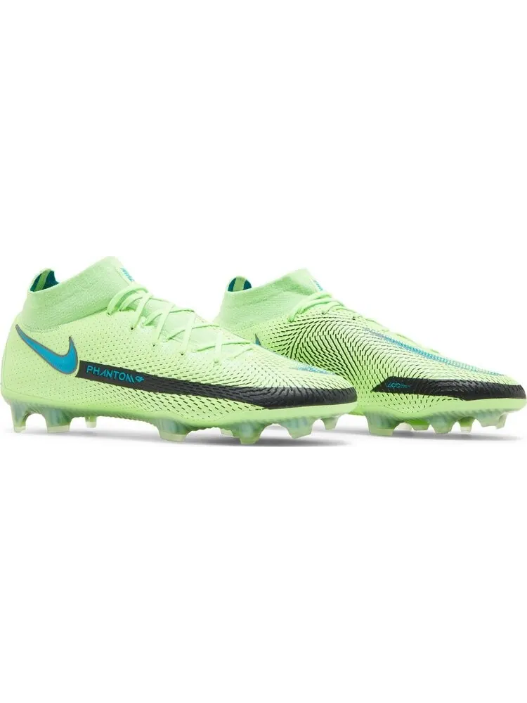 Бутсы Nike Phantom GT Elite DF FG 'Lime Glow' — изображение 8 из 8, зеленый