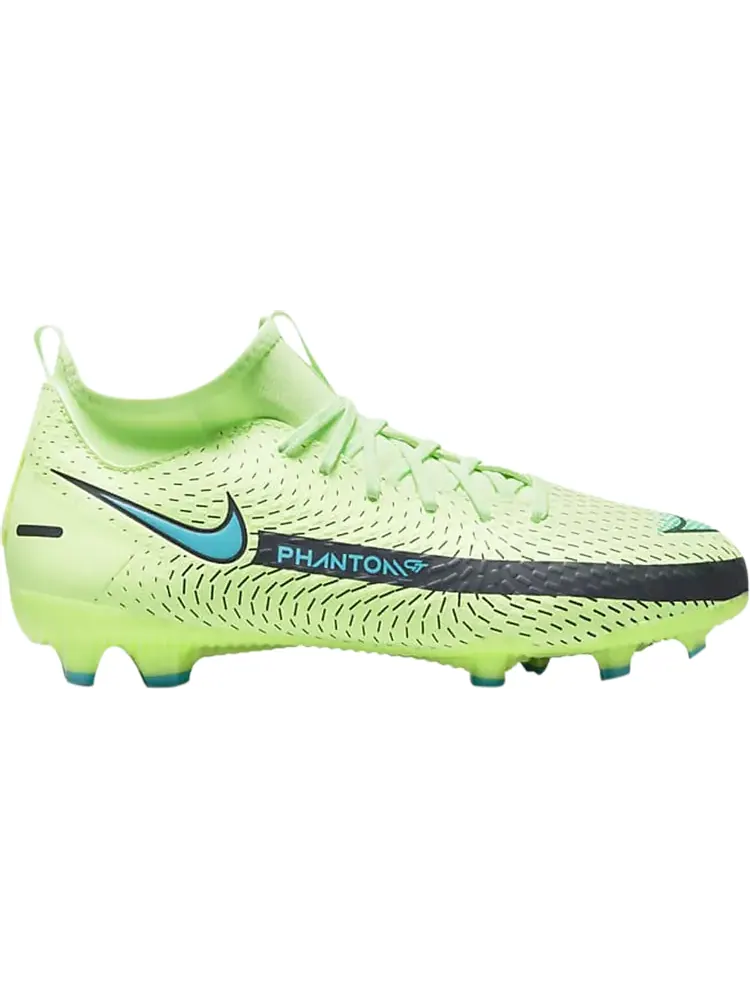 Бутсы Nike Phantom GT Academy DF MG GS 'Lime Glow' — изображение 1 из 1, зеленый