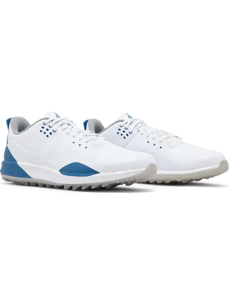 Бутсы Jordan ADG 3 White Military Blue — изображение 8 из 8, белый