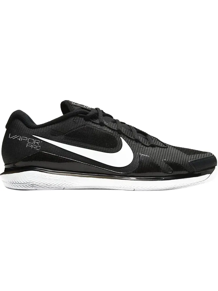 Бутсы Nike NikeCourt Air Zoom Vapor Pro 'Black White' — изображение 1 из 1, черный