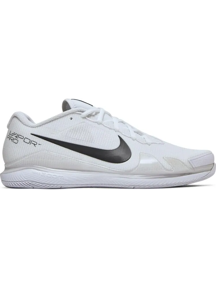 Бутсы Nike NikeCourt Air Zoom Vapor Pro 'White Black' — изображение 1 из 8, белый