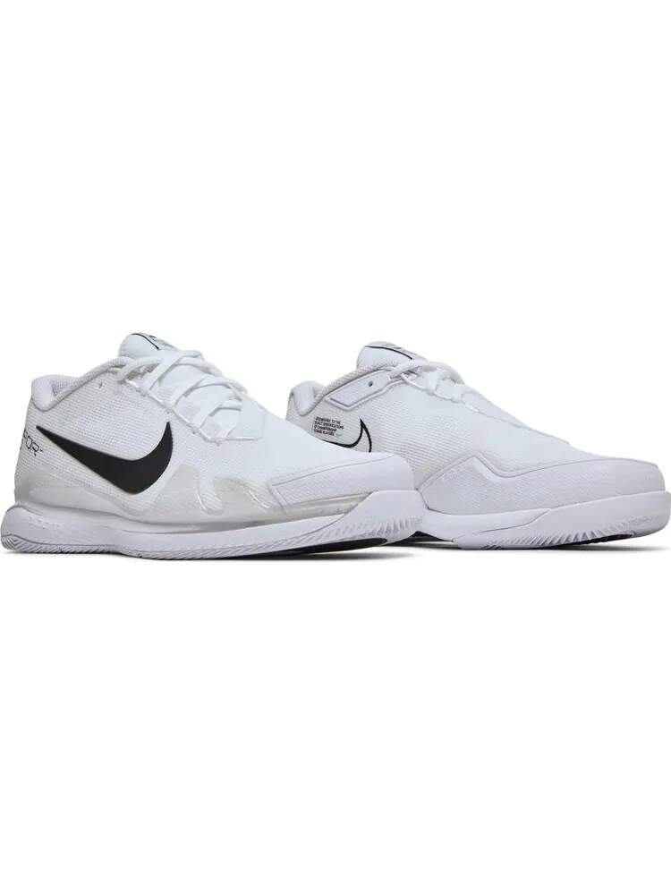 Бутсы Nike NikeCourt Air Zoom Vapor Pro 'White Black' — изображение 8 из 8, белый