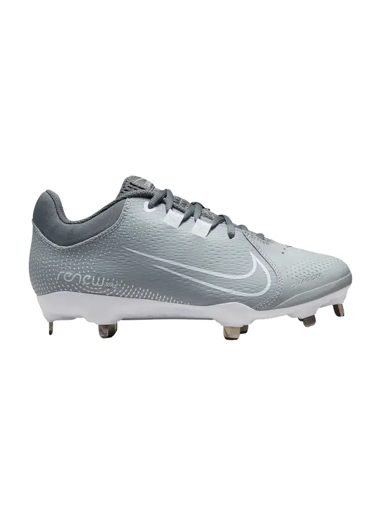 Бутсы Nike Wmns HyperDiamond 4 Pro 'Wolf Grey' — изображение 1 из 1, серый/белый/серый