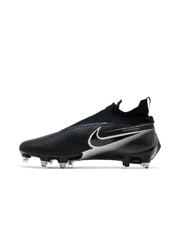 Бутсы Nike Vapor Edge Elite 360 Flyknit 'Black White' — изображение 4 из 9, черный/белый