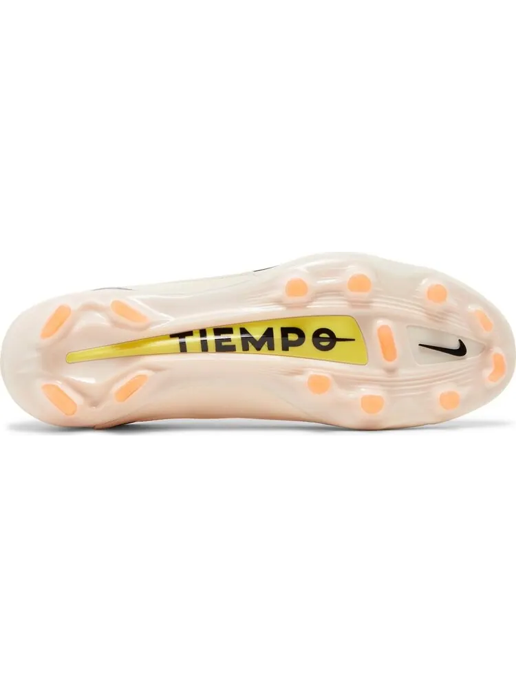 Бутсы Nike Tiempo Legend 9 Elite FG 'Guava Ice Yellow Strike' — изображение 4 из 8, розовый