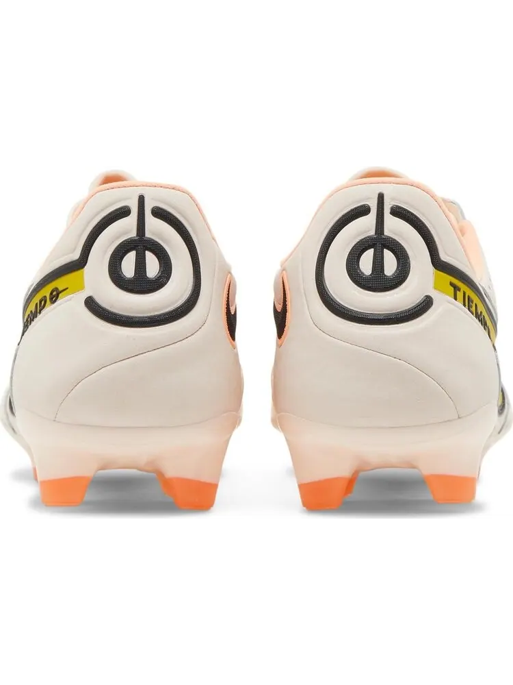 Бутсы Nike Tiempo Legend 9 Elite FG 'Guava Ice Yellow Strike' — изображение 6 из 8, розовый