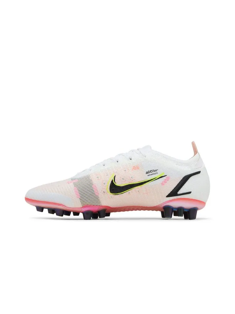 Бутсы Nike Mercurial Vapor 14 Elite AG 'Rawdacious' — изображение 4 из 9, белый/черный/яркий