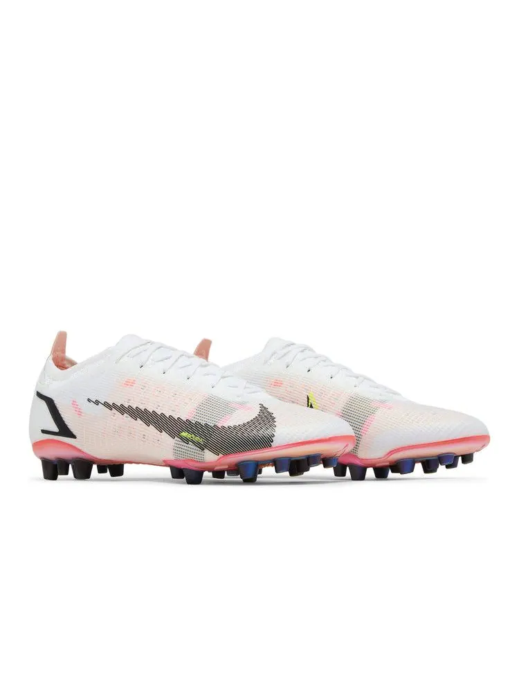 Бутсы Nike Mercurial Vapor 14 Elite AG 'Rawdacious' — изображение 9 из 9, белый/черный/яркий