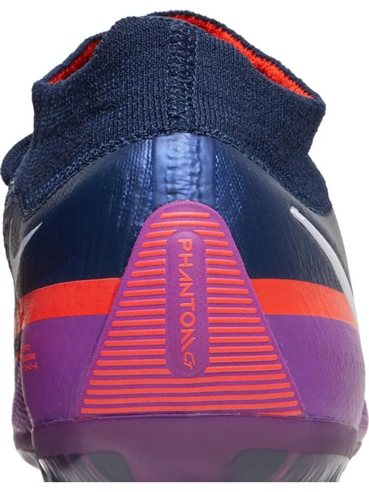 Бутсы Nike Phantom GT2 DF Elite FG 'Vivid Purple' — изображение 7 из 8, фиолетовый