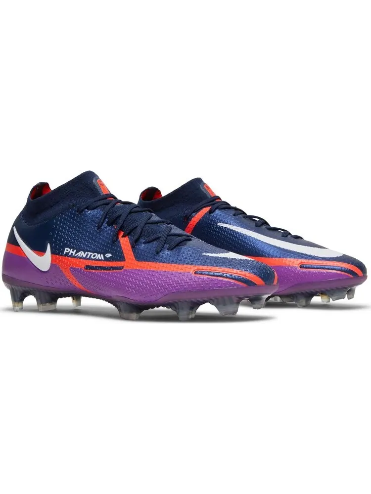 Бутсы Nike Phantom GT2 DF Elite FG 'Vivid Purple' — изображение 8 из 8, фиолетовый